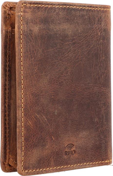 Immagine prodotto Greenburry Portafoglio vintage RFID in pelle 10 cm