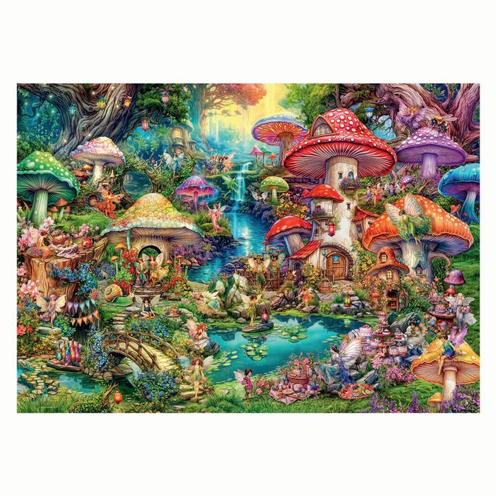 Produktbild Ravensburger Puzzle Fröhliches Pilzdorf, 1000 Teile. (1000 Teile)