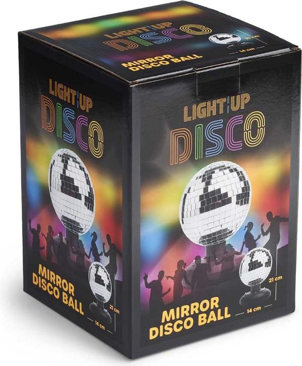 Productafbeelding Light-Up LIGHT - UP - LED Spiegel Disco Bal 16cm (MCDC004) (16 cm)