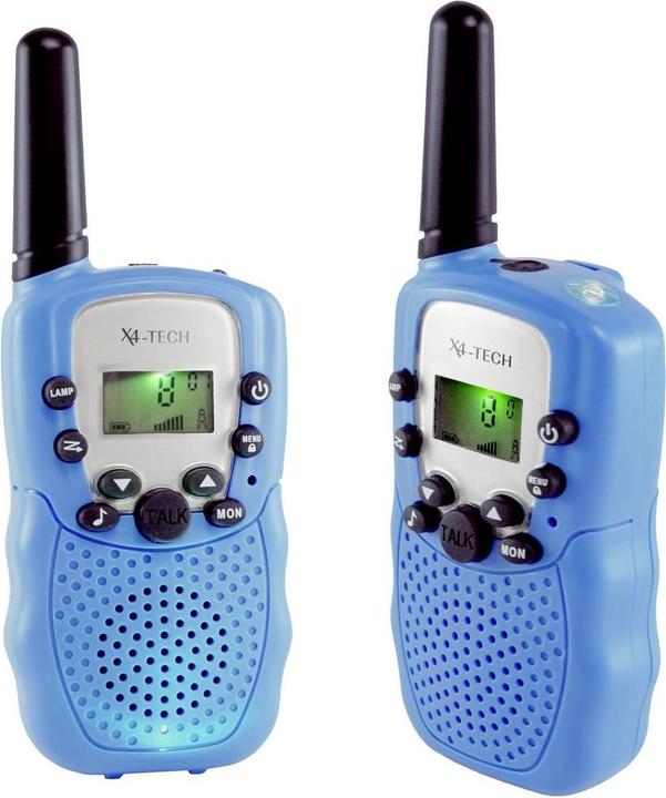 X4 Set di 2 radio PMR Tech 701953 (3 km)
