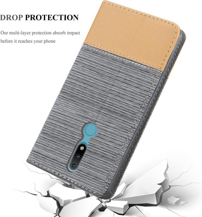 Productafbeelding Cadorabo Boek Jeans Optiek Cover (Nokia 2.4)