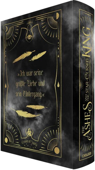Actual product image The Ashes and the Star-Cursed King (Crowns of Nyaxia 2) (German, Carissa Broadbent, 2024)
