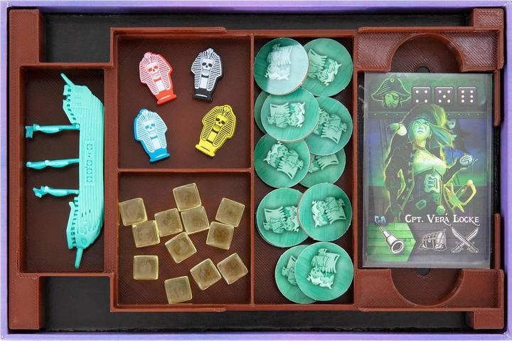Image du produit Feldherr 62237 - Organiseur pour Tiny Epic Pirates : Curse of Amdiak - Boîte de jeu de société (Matières plastiques)