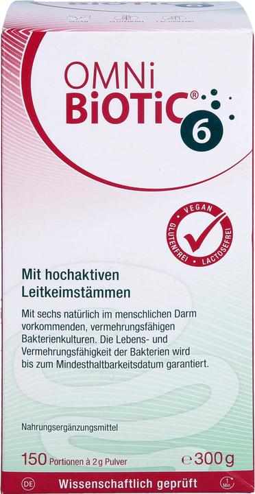 Actual product image Omni Biotic OmniBiotic 6 (1 Piece, Powder, 300 g)