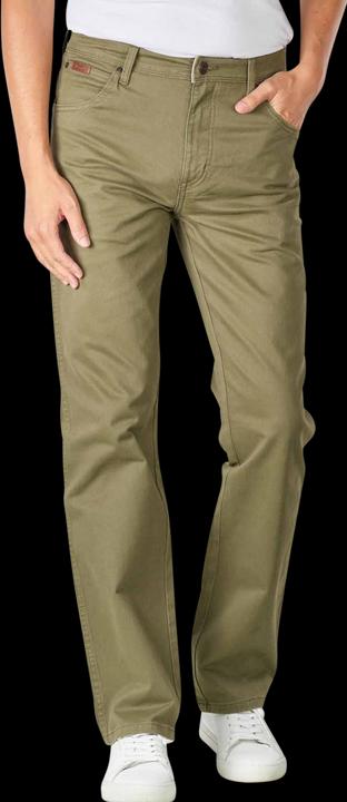 Wrangler Texas Slim Pant Straight Fit Militare Green