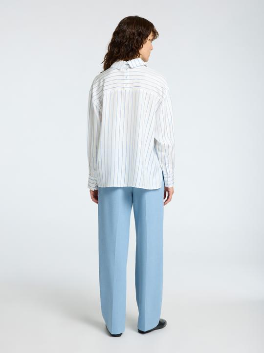 Actual product image Selected Femme Regular fit striped shirt (36)