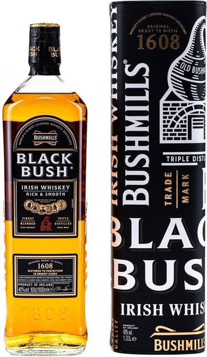 Actual product image Bushmills Black Bush 1608 (Irish whiskey, 1 x 100 cl)