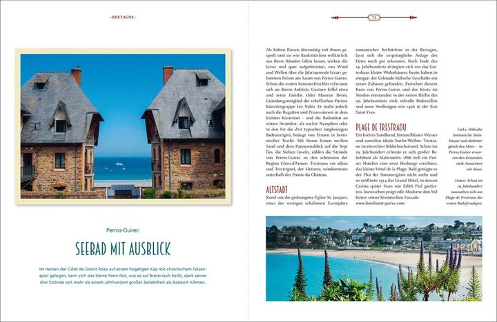 Actual product image Bildband Heute so schön wie damals - Legendäre Urlaubsorte in Frankreich (German, Rita Henss, Stefanie Schuhmacher, 2023)