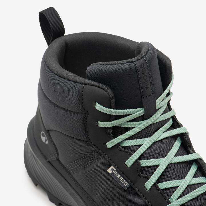 Produktbild Quechua Wanderschuhe Damen halbhoch wasserdicht - NH100 grau (40)
