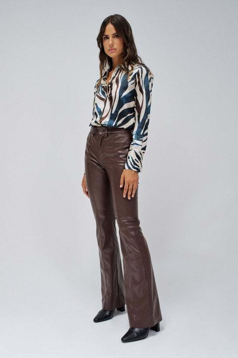 Actual product image Salsa Jeans Long sleeve blouse Satin Basic Shirt (M)