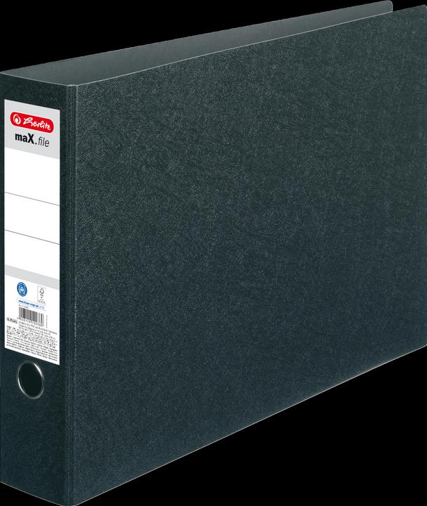 Herlitz Hartpappe-Ordner (A3, 75 mm, 1 Stück)