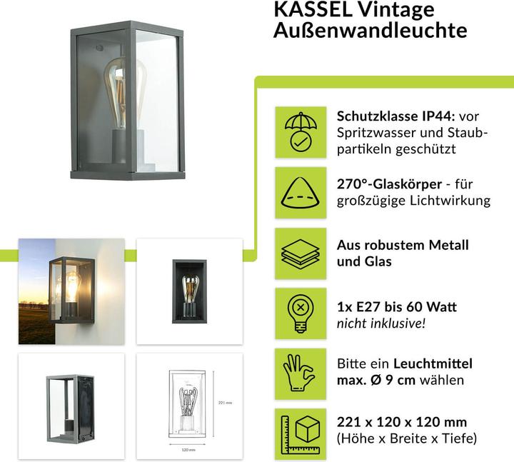 Produktbild Trio Kassel (E27, IP44)