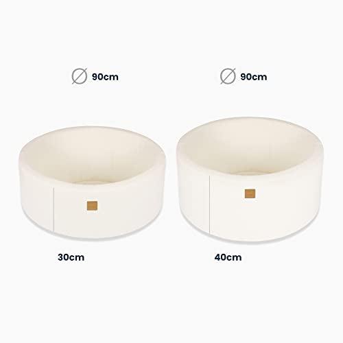Actual product image Activity Board Soft Foam Round 90 x 30 cm Ball Bath with 200 pcs Balls for Babies & Toddlers - Baby Playpen
