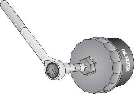 Actual product image Yato Jeu de clé de filtre à huile