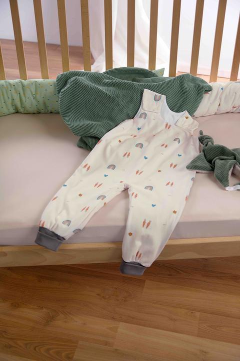 Immagine prodotto Odenwälder Sacco a pelo estivo per neonati Jumper non imbottito Greenery Gr (92 cm, 0,5 TOG)