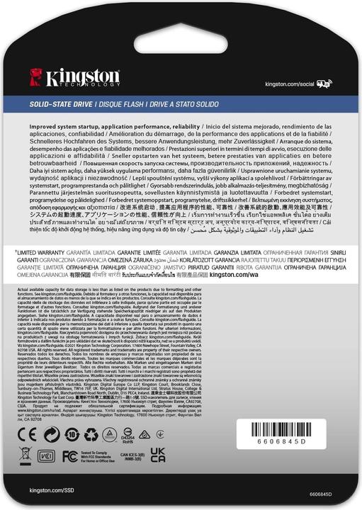 Produktbild Kingston DC600M (7680 GB, 2.5")