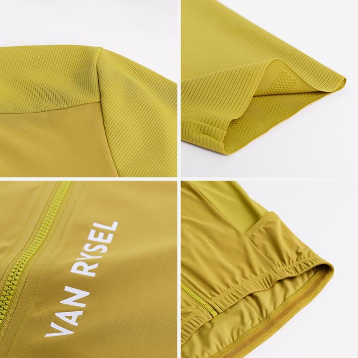 Produktbild Van rysel Radtrikot Rennrad kurzarm Sommer Unisex Racer 2 Khaki (XS)