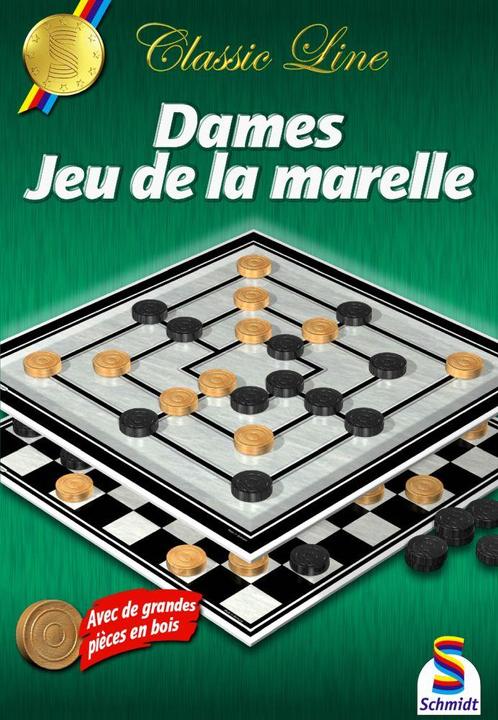Produktbild Schmidt Spiele Jeu de Dames Marelle Classic Line (Französisch)