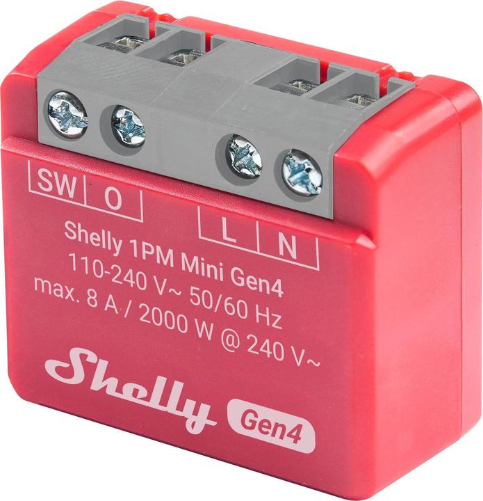Shelly 1PM Mini Gen4 (Schaltaktor)