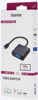 Actual product image Hama Mini DisplayPort — VGA (Mini DP, VGA, 1 cm)