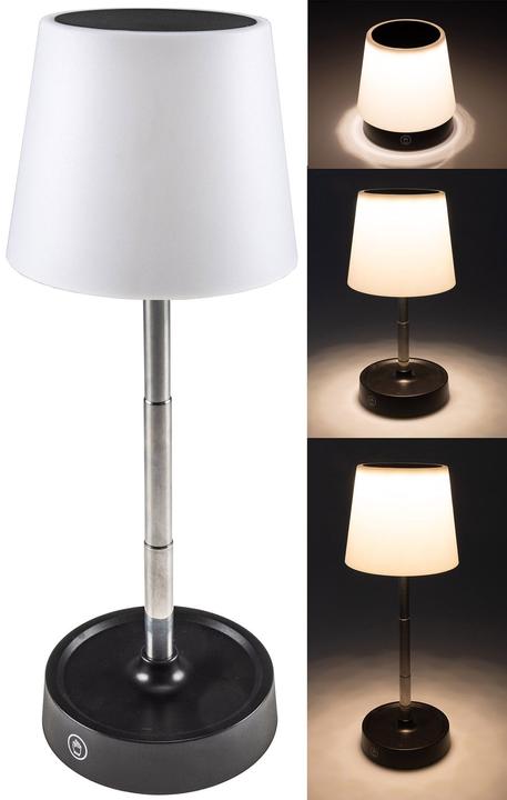 Actual product image Chilitec LED rechargeable table lamp, dimmable, extendable 115...290 mm