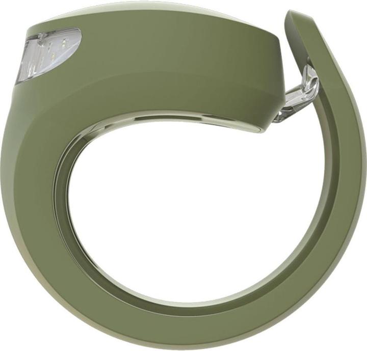 Image du produit knog. Lampe rechargeable Frog V3, LED rouge, vert armée (25 Lumen) (25 lm, 25 lm)