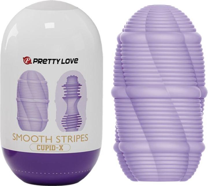 Actual product image Lovetoy PRETTY LOVE- Smooth Stripes Cupid-X