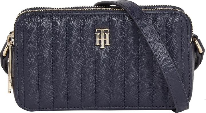 Actual product image Tommy Hilfiger Shoulder Bag TH Timeless Camera Bag Quilted FA22