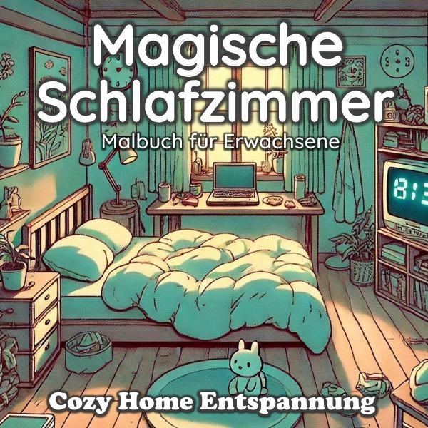 Actual product image Fantasy Malbuch für Erwachsene Magische Schlafzimmer Anti-Stress, Achtsamkeit und Kreativität