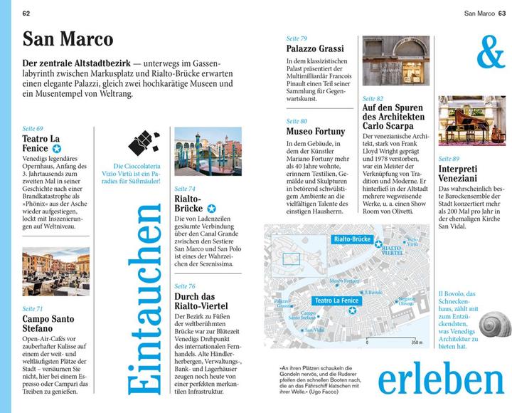 Actual product image Reise-Taschenbuch Venedig (German, Walter M. white, 2023)