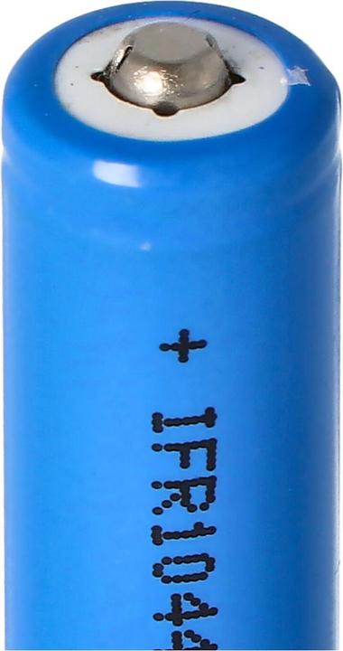 Actual product image AccuCell Battery Solar IFR 10440 AAA Solar with head unprotected (1 pcs., 200 mAh, Rechargeable battery)