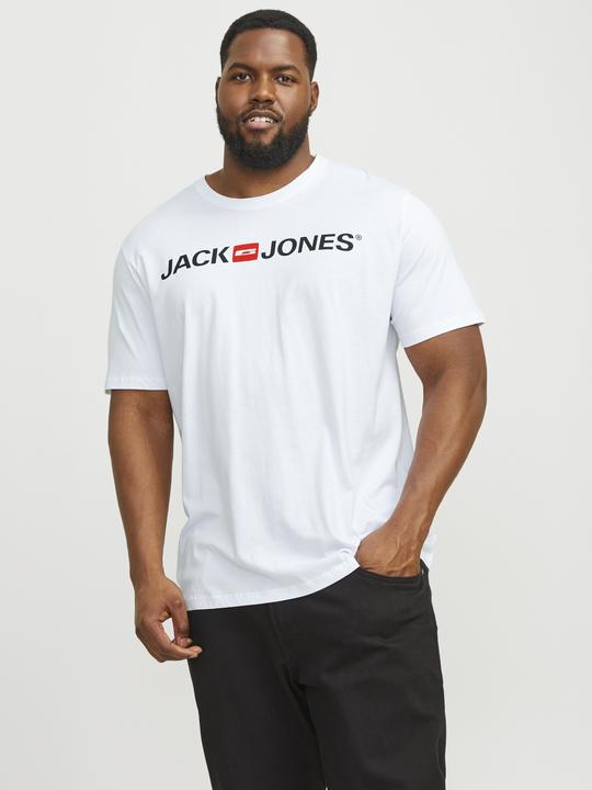 Image du produit Jack & Jones T-shirt plus size en jersey de coton (4XL)