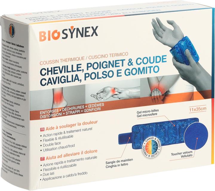 Produktbild Biosynex Kalt Warm Kompresse 11x35cm Knöchel Ellenbogen Handgelenk (1 x, 1105 ml, 338 g)