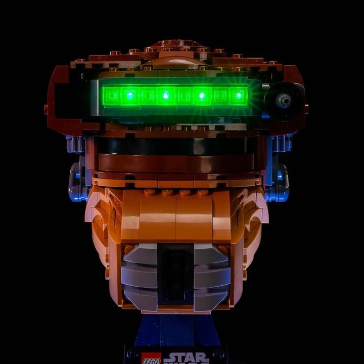 Actual product image Light my bricks LEGO® Star Wars Princess Leia (Boushh) Helmet #75351 Light Kit