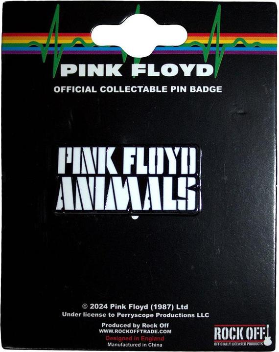 Actual product image Pink Floyd Animals Badge