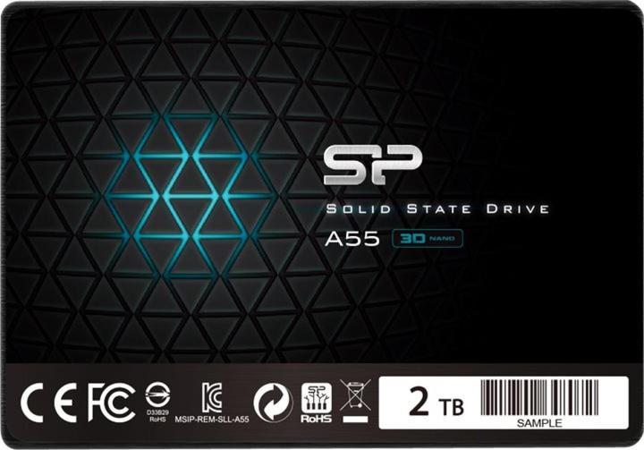 Actual product image Silicon Power Ace A55 - SSD - 2 TB - internal - 2.5" (6.4 cm) (2000 GB, 2.5")
