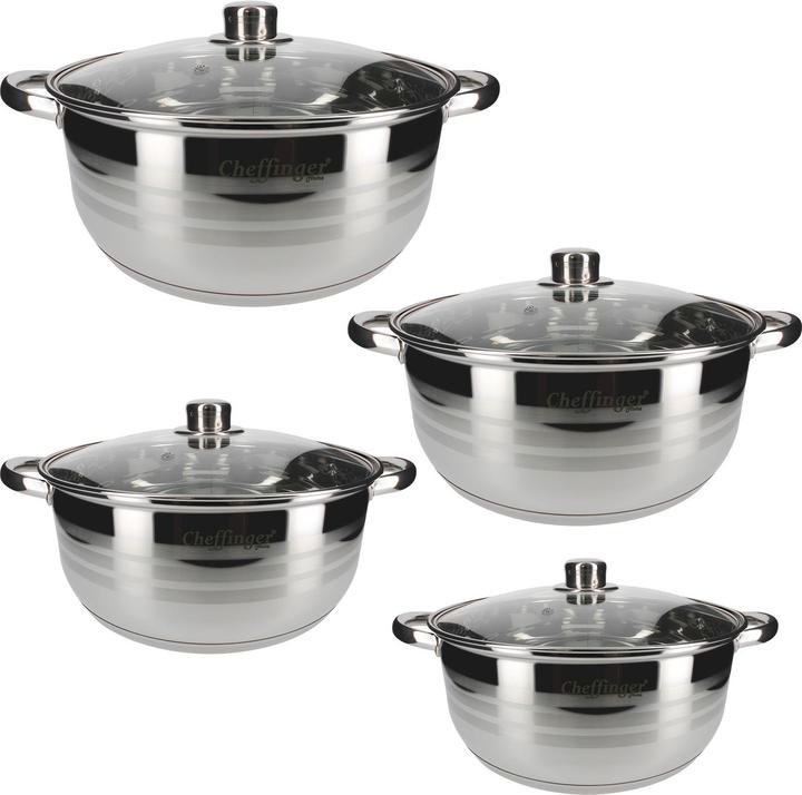 Produktbild JTI 4er-Set Kochtopf 24 / 26 / 28 / 30 cm