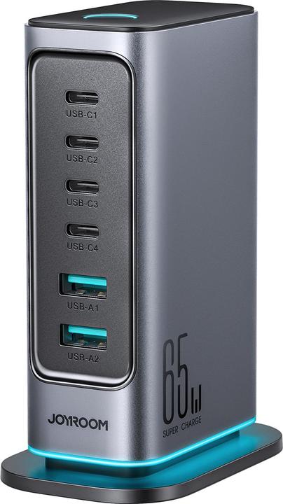 Produktbild Joyroom 6 in 1 Multi USB charger (65 W)