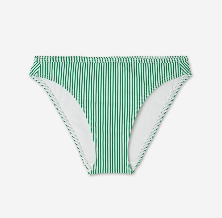 Actual product image Olaian Bikini-Hose Damen gestreift Nina grün/weiss (40, 42)