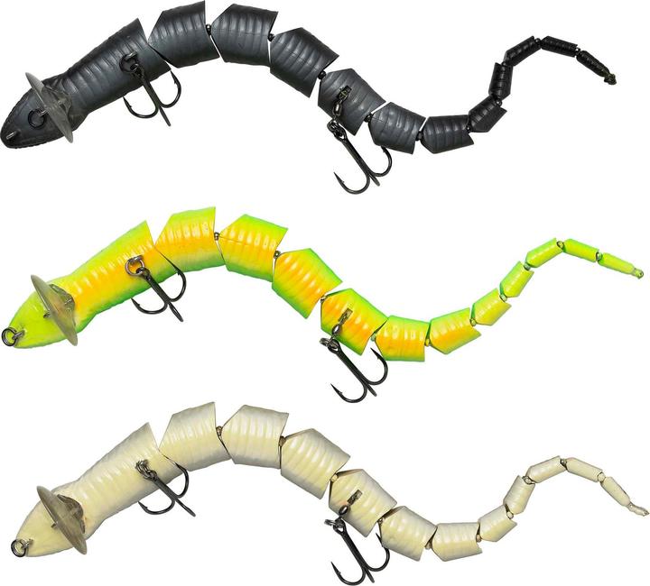 Actual product image Savage Gear 3D SNAKE Green Fluo (30 cm)