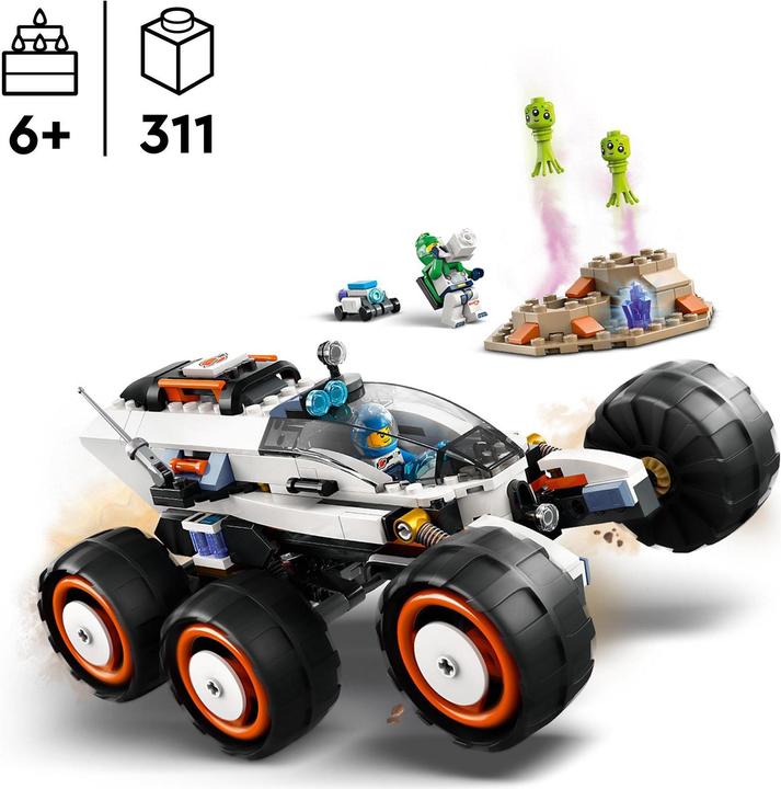 Produktbild LEGO Weltraum-Rover mit Ausserirdischen (60431, LEGO City)