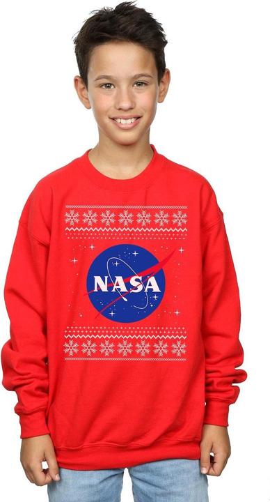 Produktbild Nasa Classic Fair Isle Sweatshirt Jungen (152, 158)