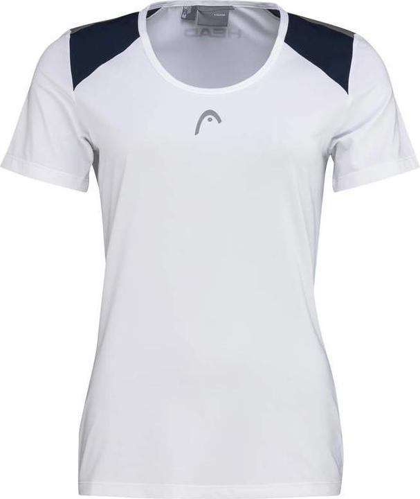 Produktbild Head Club Tech T-Shirt W weiss/dunkelblau (S)