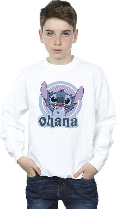 Produktbild Disney Lilo And Stitch Ohana Circle Sweatshirt Jungen (140, 146)