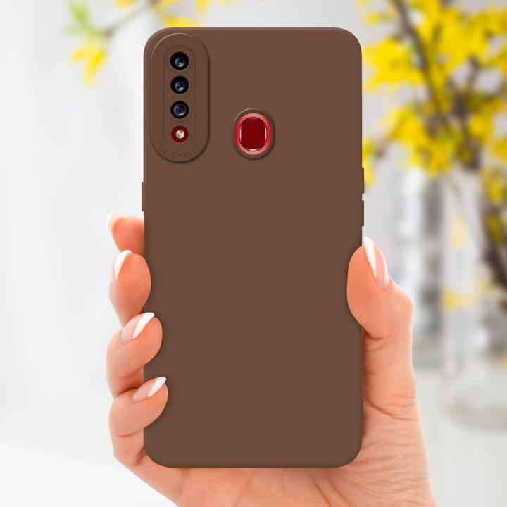 Productafbeelding Cadorabo Hoesje voor Samsung Galaxy A20s in TPU Fluid LM162 Style (Samsung Galaxy A20)