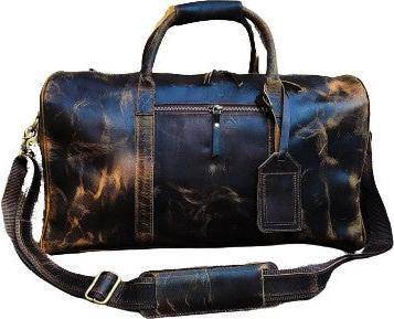 Image du produit Only-Bags.Store Sac de marin en cuir, Vintage Carry On, sac de week-end, grand duffle, sac de bagage, Gym Overnight