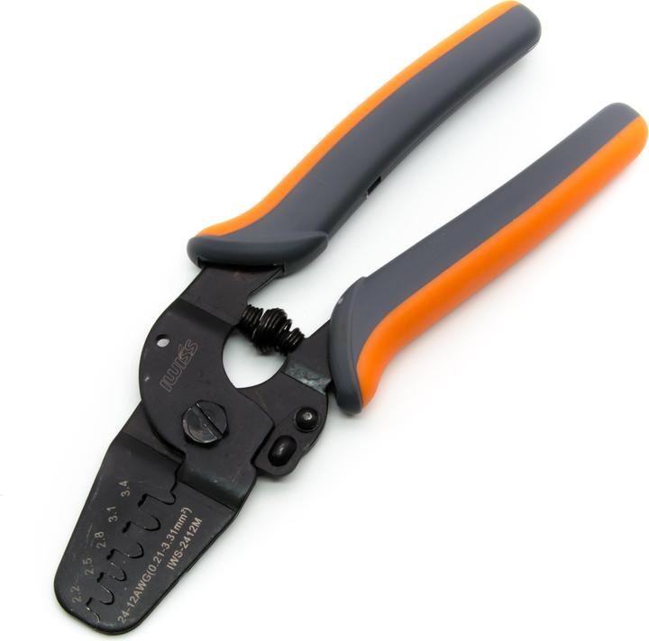 Immagine prodotto Iwiss Pinze a crimpare 2412M 0,2-3,3 mm²