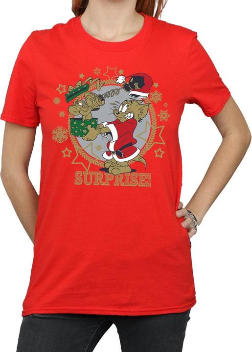 Tom & Jerry Christmas Surprise TShirt (3XL)