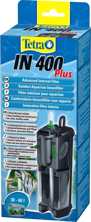 Immagine prodotto Tetra IN 400 Plus (60 l, Filtri interni, Acqua dolce, Acqua salata)