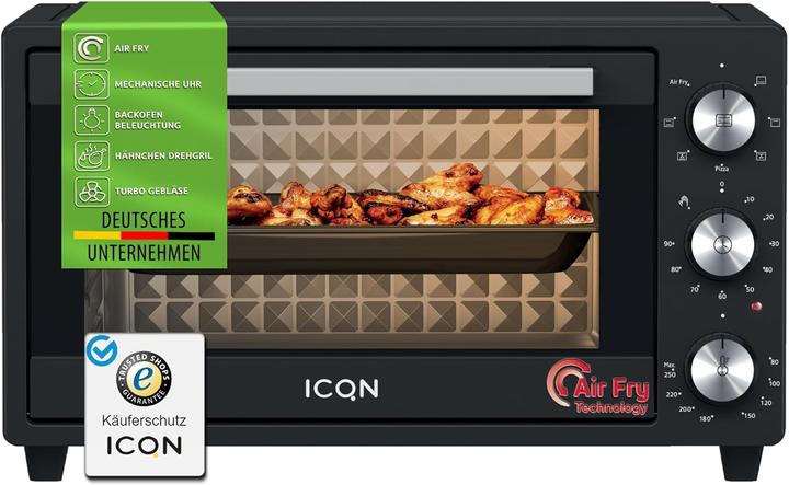 Immagine prodotto Icqn Mini Forno da 20L con funzione Airfry